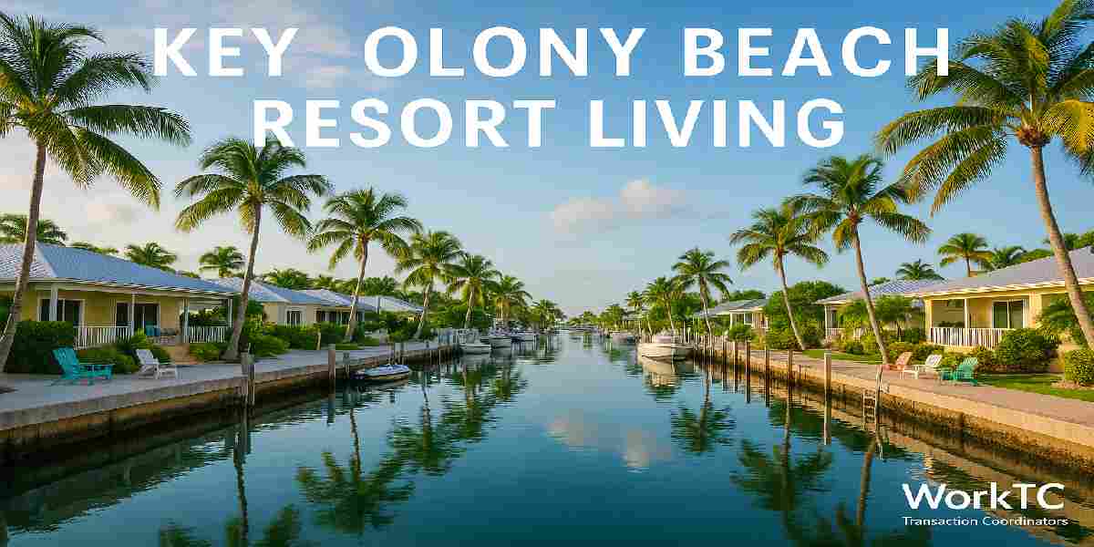 Relaxing resort-style canal-front homes in Key Colony Beach, FL, supported by WorkTC Transaction Coordinators for Florida Keys properties