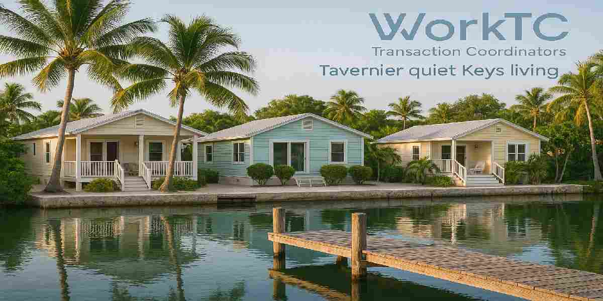 Quiet and serene waterfront homes in Tavernier, Florida Keys, with WorkTC Transaction Coordinator services for the Upper Keys